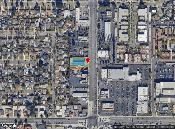  210 N Tustin St, Orange, CA Parcel Map