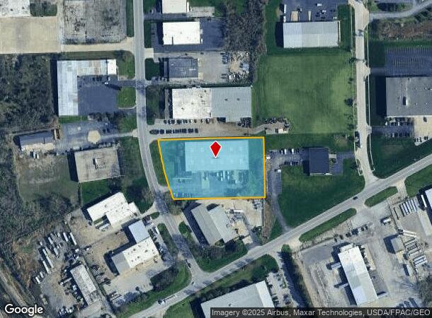  5040 Enterprise Blvd, Toledo, OH Parcel Map