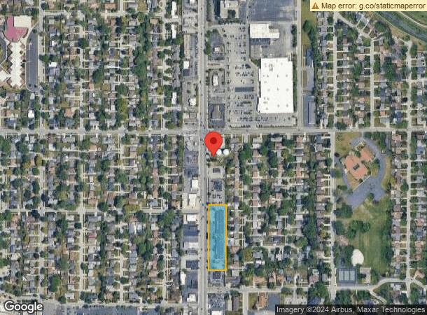  8135-8165 Calumet Ave, Munster, IN Parcel Map