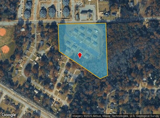  24Th St S/S, Phenix City, AL Parcel Map