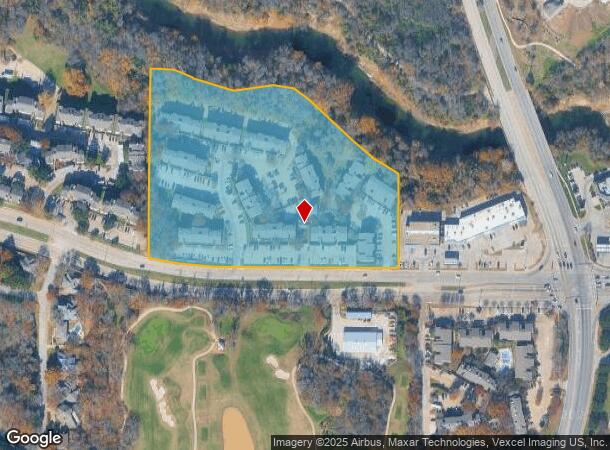  811 Ne Green Oaks Blvd, Arlington, TX Parcel Map