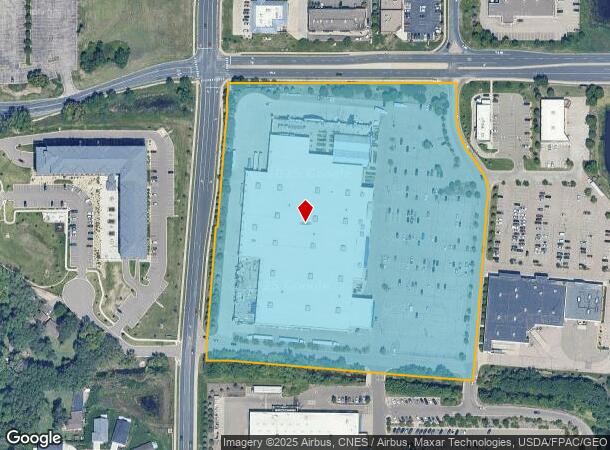 11651 Ulysses St Ne, Minneapolis, MN Parcel Map