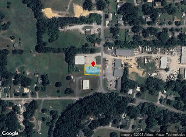 2666 Johnson Rd, Chickamauga, GA Parcel Map