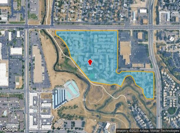 501 Elkhart St, Aurora, CO Parcel Map