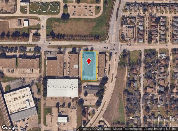 1325 Whitlock Ln, Carrollton, TX Parcel Map