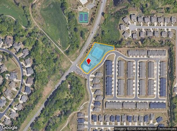  5890 Overlook Club Cir, Suwanee, GA Parcel Map