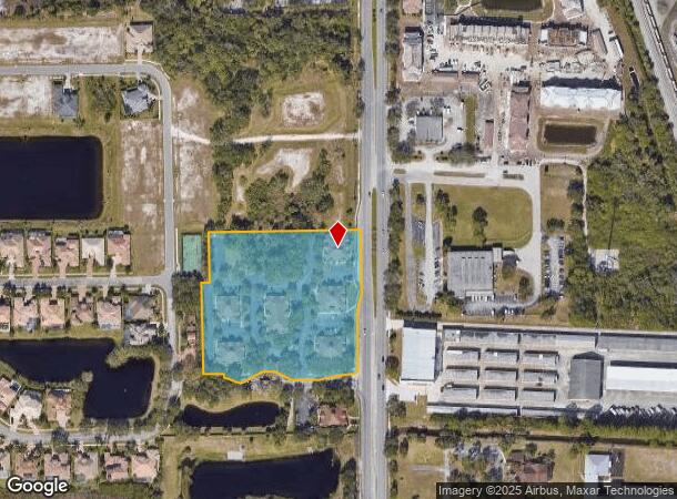 6032 Farcenda Pl, Melbourne, FL Parcel Map