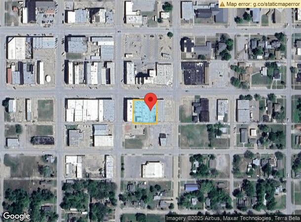  209 E Broadway St, Cushing, OK Parcel Map