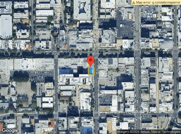  1645 Wilcox Ave, Los Angeles, CA Parcel Map