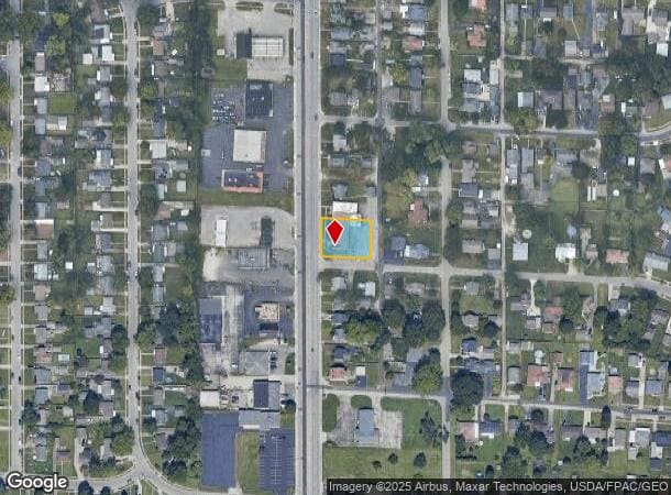  2800 S High St, Columbus, OH Parcel Map