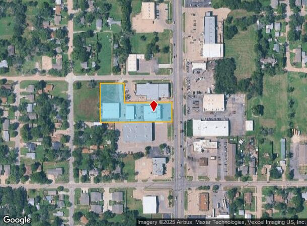 339 N West St, Wichita, KS Parcel Map