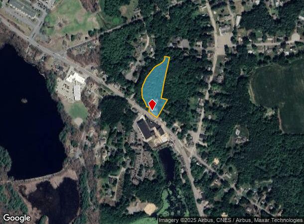  1676 Main St, Jefferson, MA Parcel Map