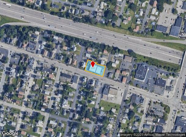  544 Warren Ave, East Providence, RI Parcel Map