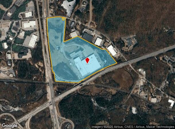 165 Flanders Rd, Westborough, MA Parcel Map