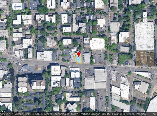  2157 W Burnside St, Portland, OR Parcel Map