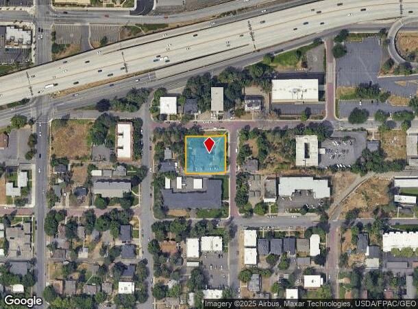  1305 W 5Th Ave, Spokane, WA Parcel Map