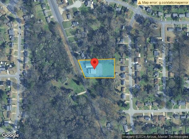  4448 Weaver Rd, Memphis, TN Parcel Map