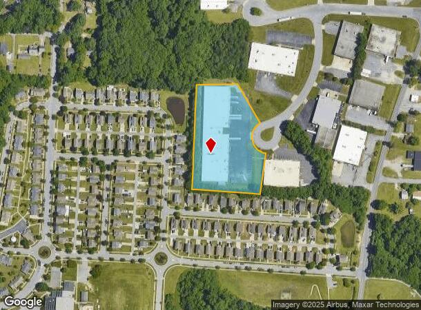  819 Herman Ct, High Point, NC Parcel Map