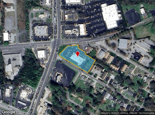  640 Jake Alexander Blvd W, Salisbury, NC Parcel Map