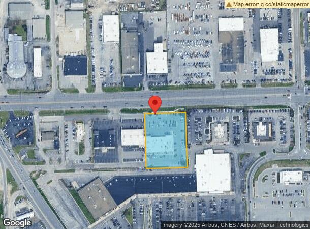  407 W Coliseum Blvd, Fort Wayne, IN Parcel Map