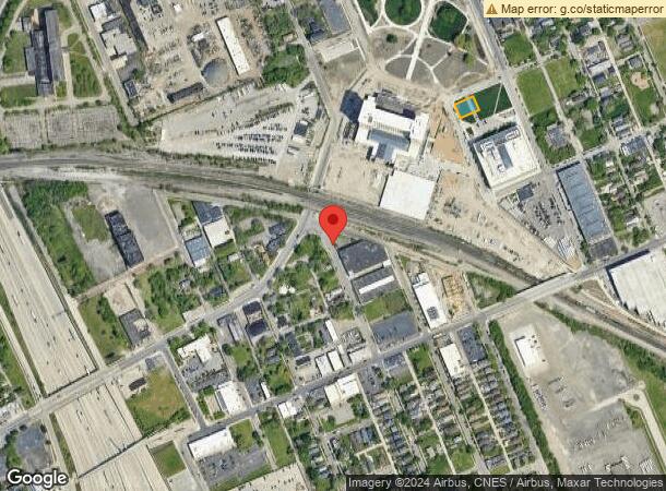  2100 15Th St, Detroit, MI Parcel Map