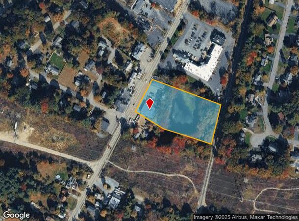 1446 Main St, Walpole, MA Parcel Map
