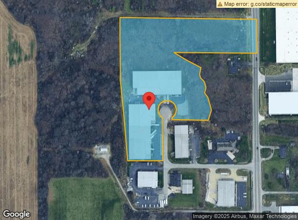  3311 Enterprise Rd, Fort Wayne, IN Parcel Map