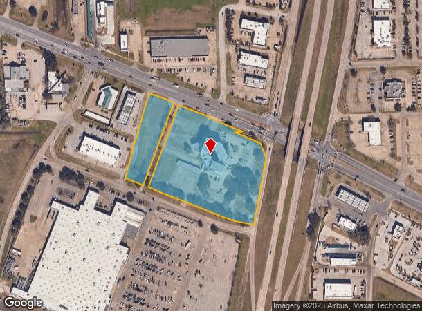  1600 E Highway 6, Alvin, TX Parcel Map