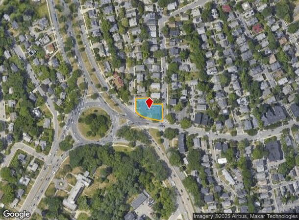  891 Centre St, Jamaica Plain, MA Parcel Map