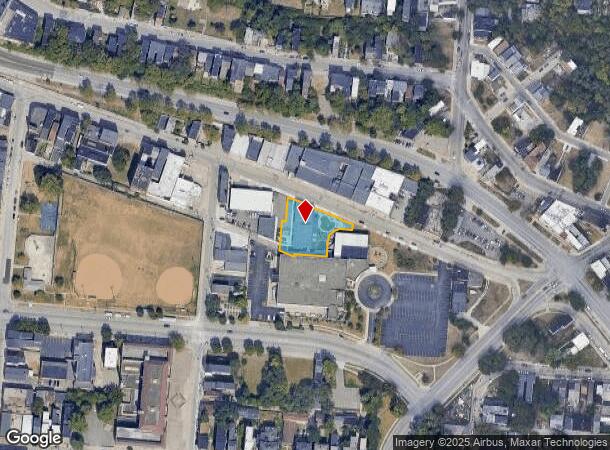  1995 Central Ave, Cincinnati, OH Parcel Map