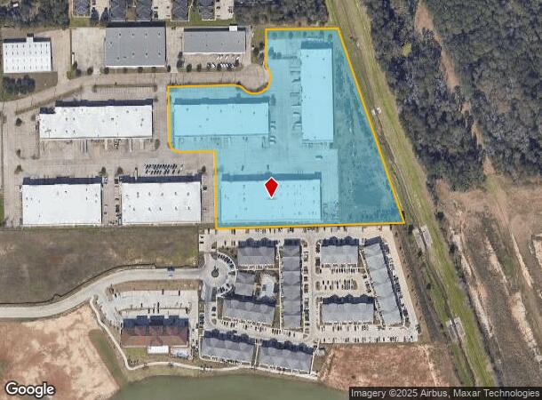  616 Spring Hill Dr, Spring, TX Parcel Map