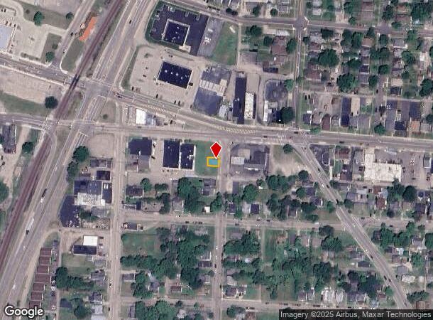 8 Moore St, Middletown, OH Parcel Map
