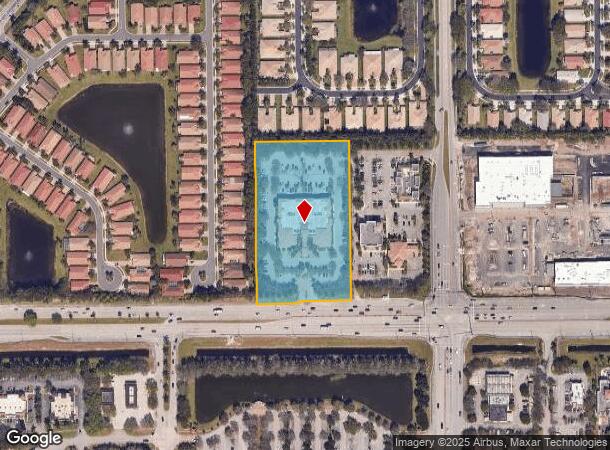  7593 W Boynton Beach Blvd, Boynton Beach, FL Parcel Map