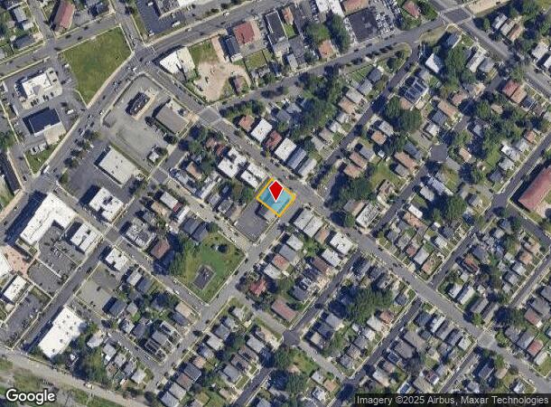1005 Chandler Ave, Linden, NJ Parcel Map
