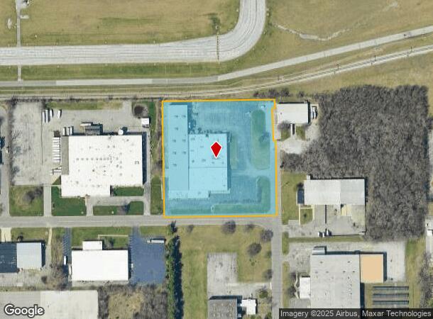  3603 Progress Dr, South Bend, IN Parcel Map