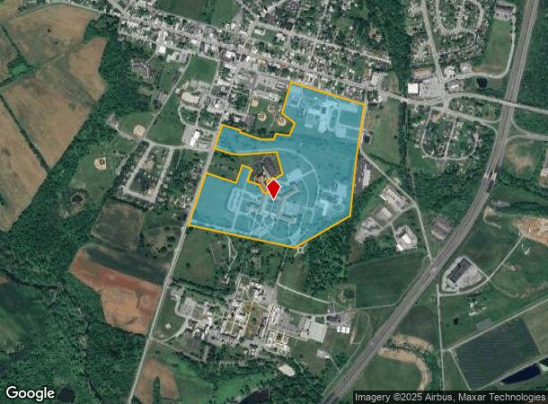 S Seton Ave, MD Parcel Map