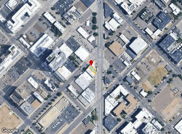 2150 Curtis St, Denver, CO Parcel Map