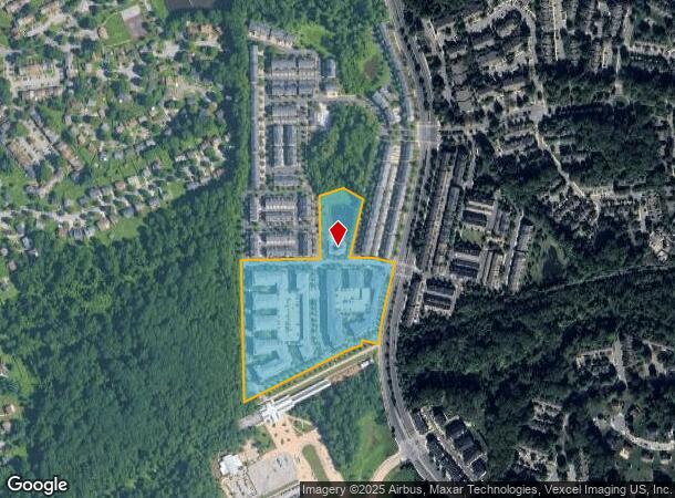 8100 Gibbs Way, Hyattsville, MD Parcel Map