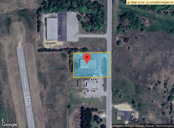  529 N Evergreen Dr, White Cloud, MI Parcel Map