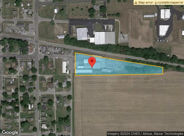  108 S Zimmerman Ave, Van Wert, OH Parcel Map