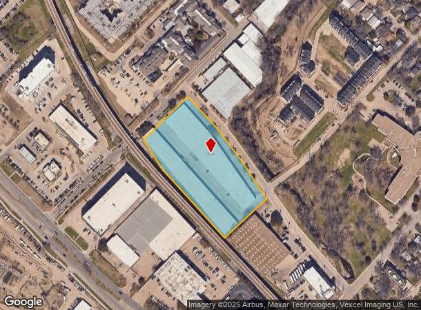 4641 Production Dr, Dallas, TX Parcel Map