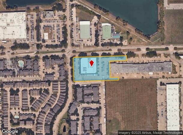  2575 W Bellfort Ave, Houston, TX Parcel Map
