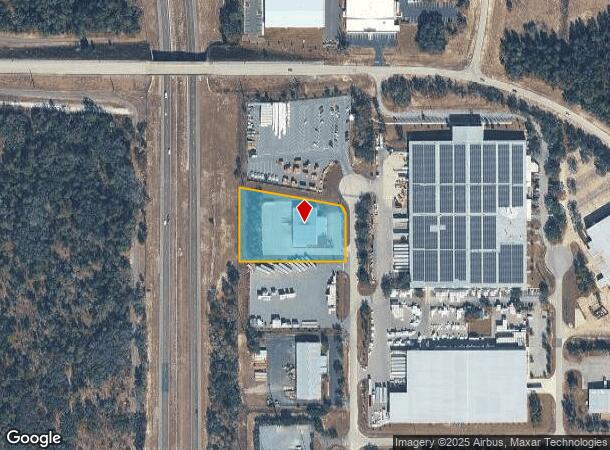 2381 Circuit Way, Brooksville, FL Parcel Map