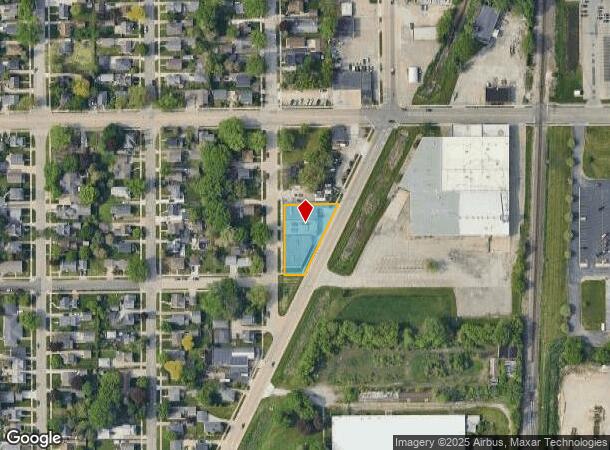 1714 Ashland St, Oshkosh, WI Parcel Map