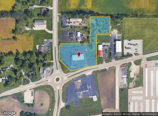 19212 Spring St, Union Grove, WI Parcel Map