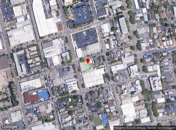 1006 Pardee St, Berkeley, CA Parcel Map