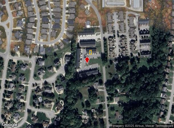 160 Excell Rd, Clarksville, TN Parcel Map