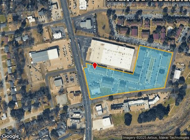 1100 Mccann Rd, Longview, TX Parcel Map