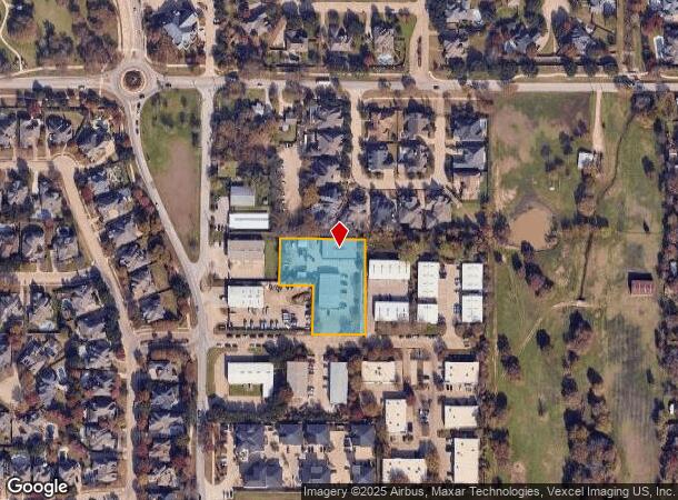  1594 Hart St, Southlake, TX Parcel Map