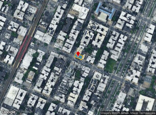 105 E 183Rd St, Bronx, NY Parcel Map